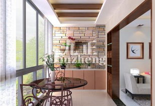 2. 半封闭式（玻璃隔断）陽臺：防煞保平安