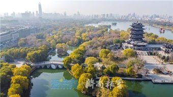 蓝天白云下的美景