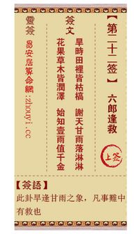 观音灵签第22签是什么意思？详细解释一下？