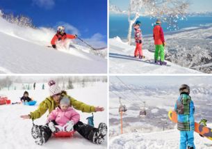 滑雪天堂：青山滑雪场的速度与激情
