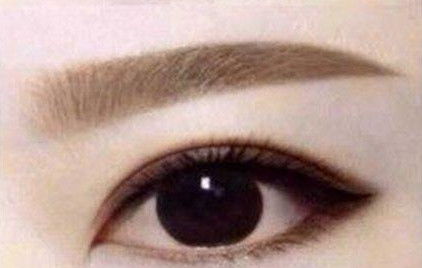 定制美学风水眉毛,美学眉和风水眉的区别