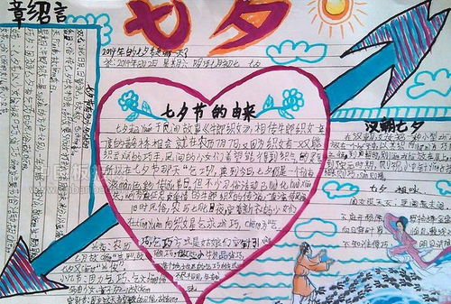 “七夕古韵新风尚，手抄报爆款来袭！”