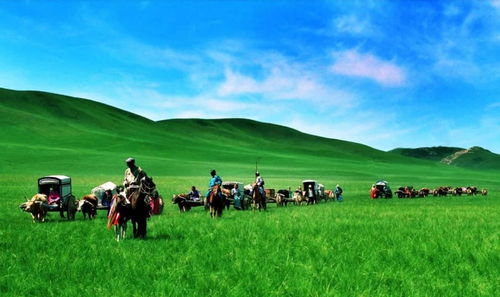 蒙古族：草原民族，游牧文化，热情豪放，传承千年。