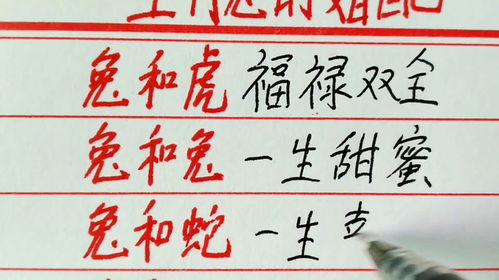 十二生肖婚姻配对中，生肖兔与哪些生肖最匹配？