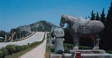武则天墓是什么风水宝地,武则天家陵墓风水布局