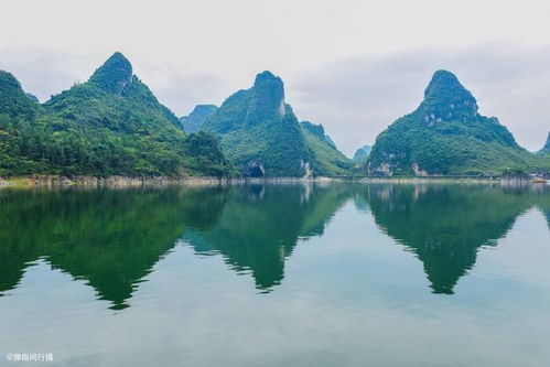 湖光山色：一幅画卷