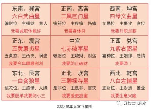 二、 九宫飞星布局详解