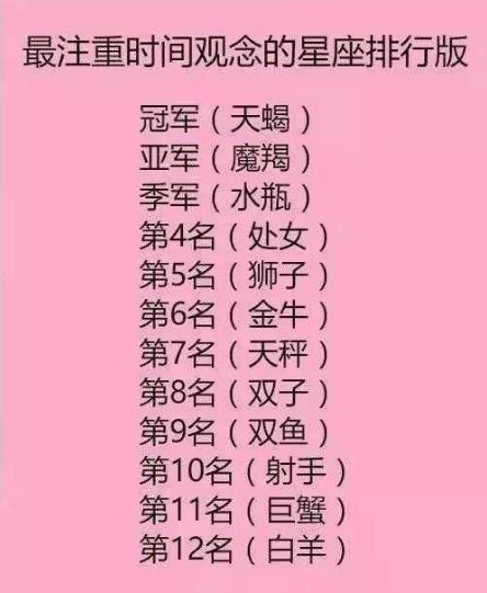 三大没心没肺天团：射手、天秤、巨蟹