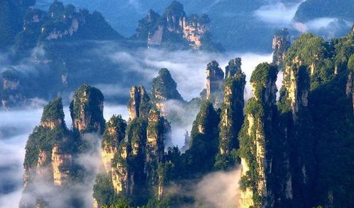 三、 张家界——石柱森林（不要太浪漫）