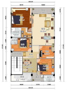 农村方形房屋设计图,农村建房子风水禁忌正方形