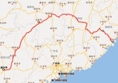 1. 京港澳高大速与广昆高大速组合