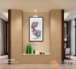 入户门处挂什么画好,入户门口装饰画什么好