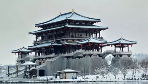 大唐芙蓉园：灯光秀闪瞎眼
