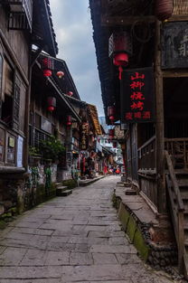 街子古镇：冻成狗的