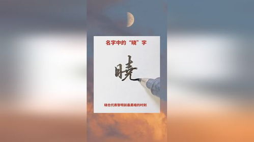 晓字在女性群体名字中的寓意和文化底蕴背景：一场光影交织的命名之旅
