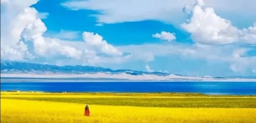 第二天：茶卡盐湖 – 天空之镜？更像是…镜子里的人很丑！