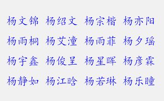 姓杨的宝宝起名：五行调和是关键
