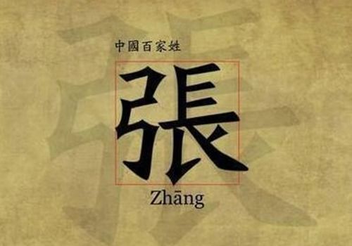 张姓：源远流较长的中华姓氏