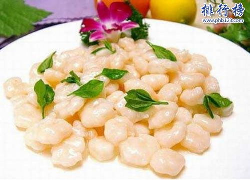 1. 龙井虾仁：杭州特色名菜， 鲜掉眉毛