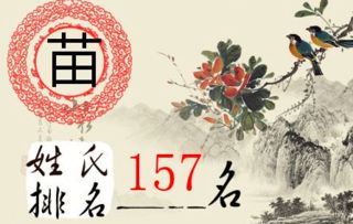 一、 苗姓的古老传说