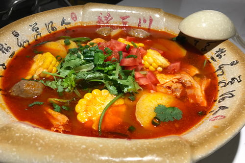 麻辣烫：麻而不苦， 辣而不燥