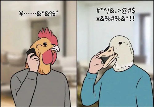 鸡同鸭讲的日常