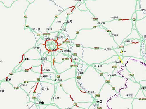 四川高速公路网流量预测