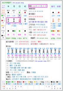 八字命盘——看干支背后的阴阳五行组合