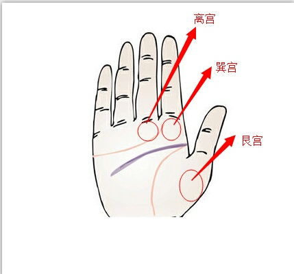 川字掌纹：独立自主的象征