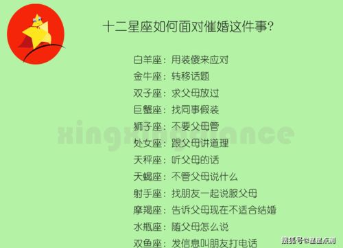 当星座遇上催婚大作战：一场鸡飞狗跳的年度大戏