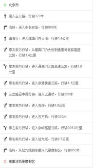 自驾路线提醒