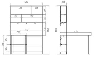 书桌的尺寸和风水,书桌的尺寸和风水