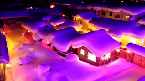 雪乡春游的独特体验