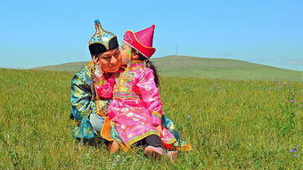 3.1 穿蒙古袍， 拍大片