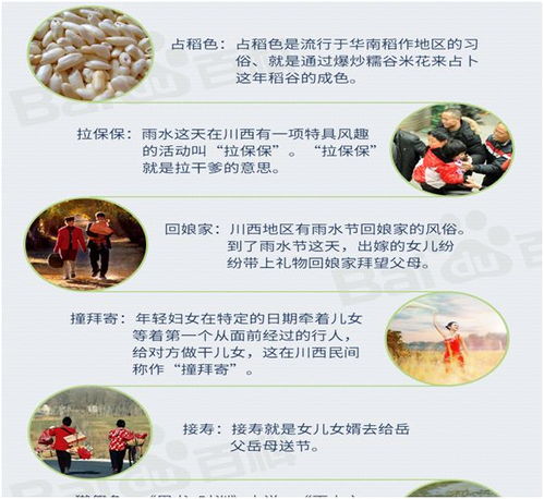 雨水节气传统习俗，爆款节日活动盘点
