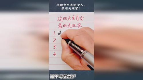 哪些生肖八字旺夫，被认为是旺夫的四大属相？