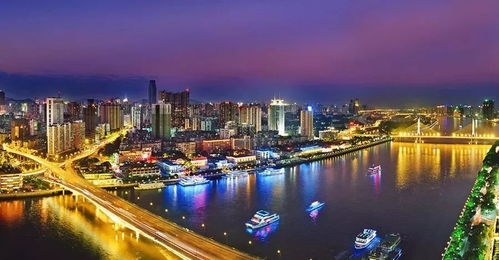 珠江美景：灯光秀简直绝了！