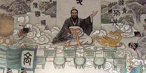 b) 五行阴阳——金木土火水的平衡