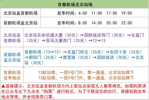 一、 北京机场大巴票价实时查询，出行无忧