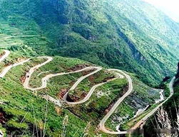 林州十大盘山公路,林州盘古村