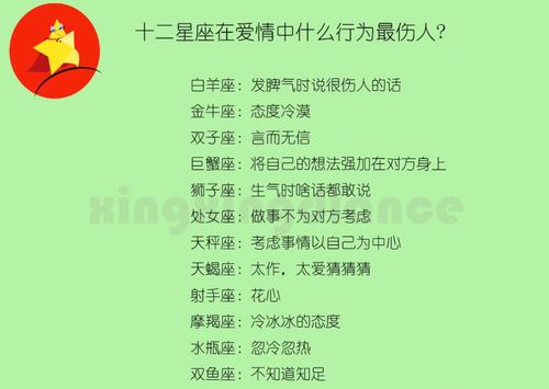 哪些星座在恋爱中容易表现出过度作的行为？
