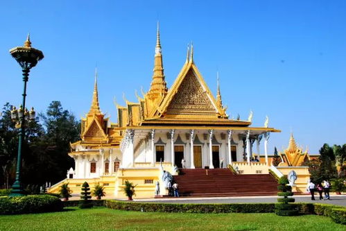 柬埔寨的旅行胜地：金边王宫的标志地位