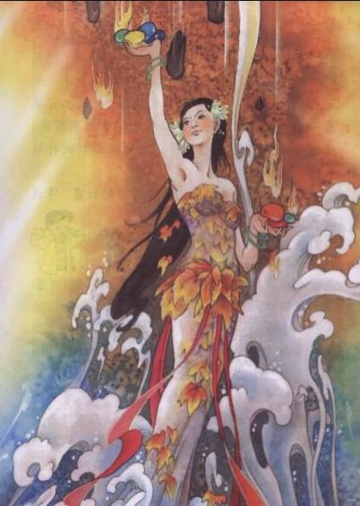 女娲娘娘坐像,女娲娘娘神象