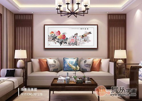 客厅墙画什么寓意好,客厅墙画摆放风水好不好