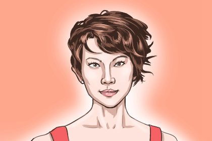 第三种：耳朵长得像招风耳的女人