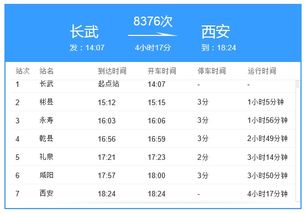 二、具体车次与价格（示例）