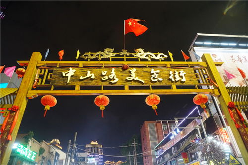 夜幕降临， 春熙路夜市，一场味蕾的狂欢