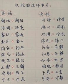 双胞胎宝宝的命名策略：别让它们撞衫!