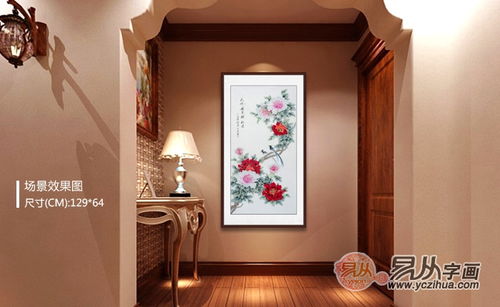 风水门厅玄关挂画,门口玄关挂画