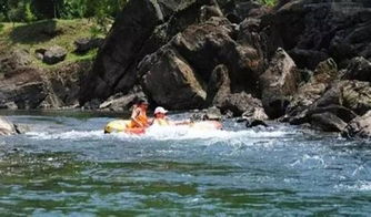 天堂寨金三角漂流位于华东再说说一片原始森林